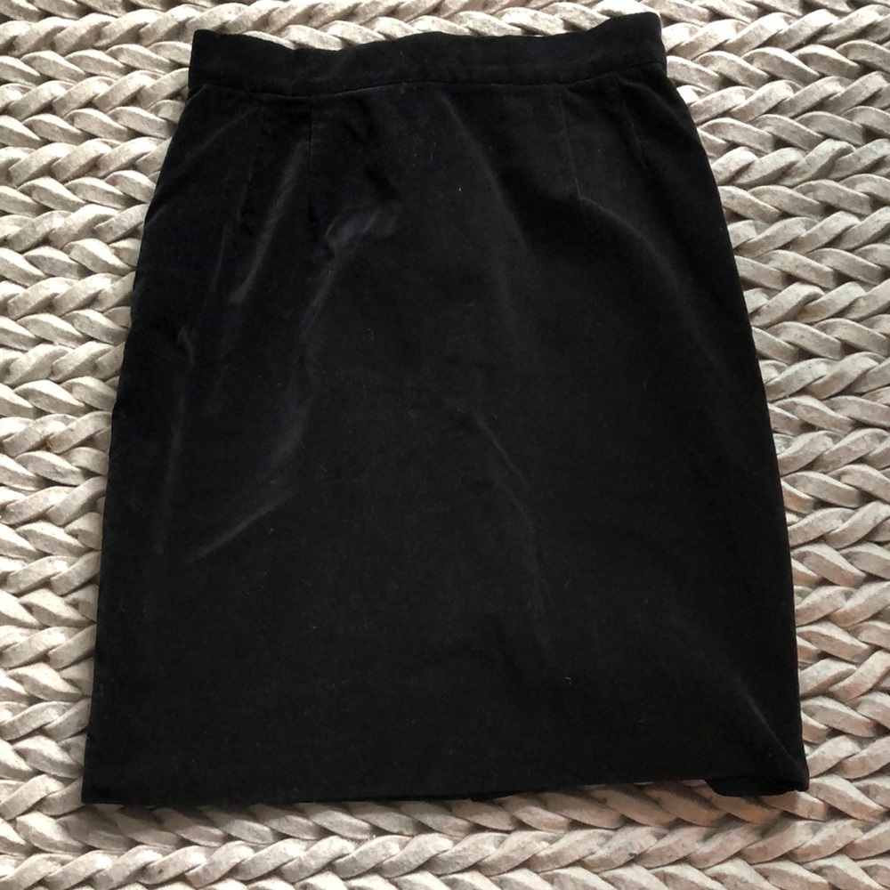 Vintage velvet skirt